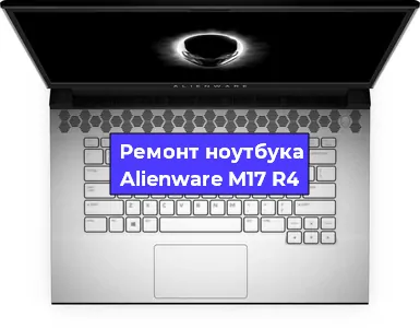Замена usb разъема на ноутбуке Alienware M17 R4 в Перми